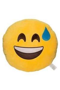 HENO BUTİK Gülümseyen Emoji Yastık 2