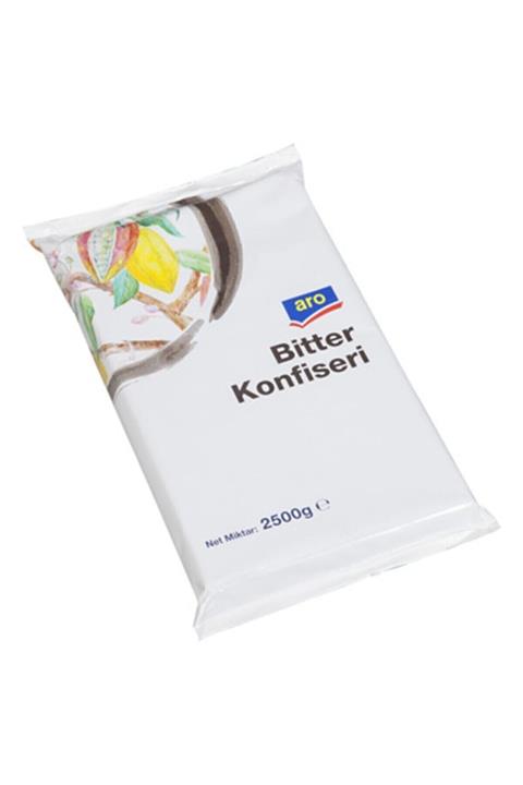 Aro Bitter Konfiseri Çikolata (2,5 Kg) Miniorganik