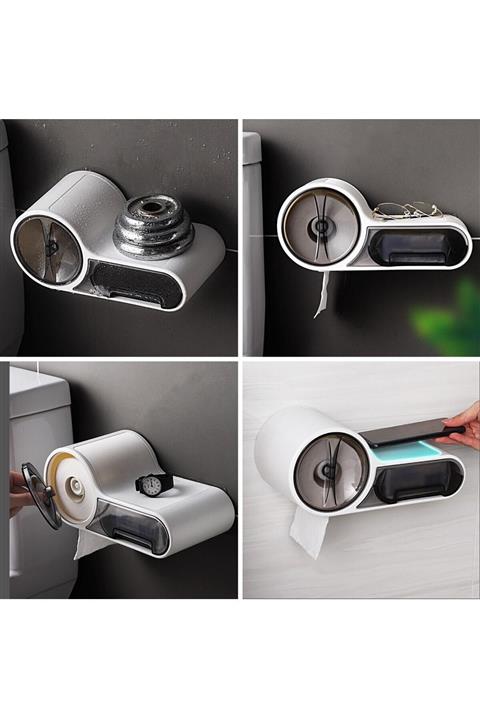 matchbang Fonksiyonlu Tuvalet Kağıdı Asma Aparatı