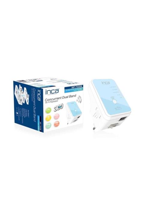 Inca Iap-752db Wireless 300 Mbps 5 Ghz Dualband Mini Router/ Repeater