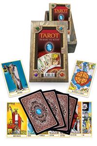 İkilem Yayınevi 78 Tarot Kartı Ve Yorum Kitabı Tılsımlı - Özel Ahşap Kutulu Set / Majör + Minör Arkana