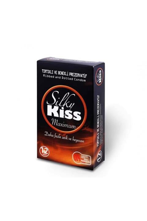 Silky Kiss Tırtıklı Ve Benekli Prezervatif