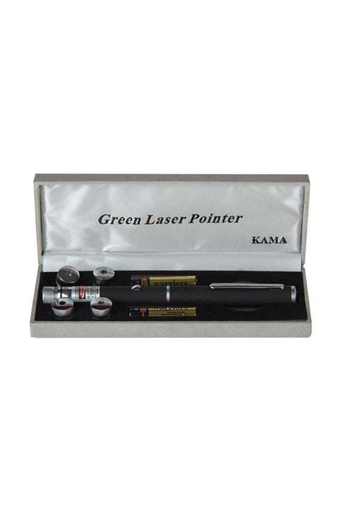 Kama Yeşil Lazer Pointer 50 Mw 15 Km Etkili (5 Başlıklı)