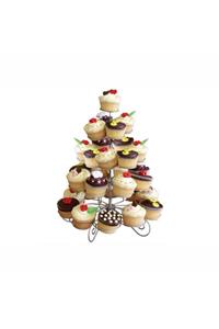 alsepeteavm Metal Cupcake Standı 5 Katlı 41'li Kek Standı