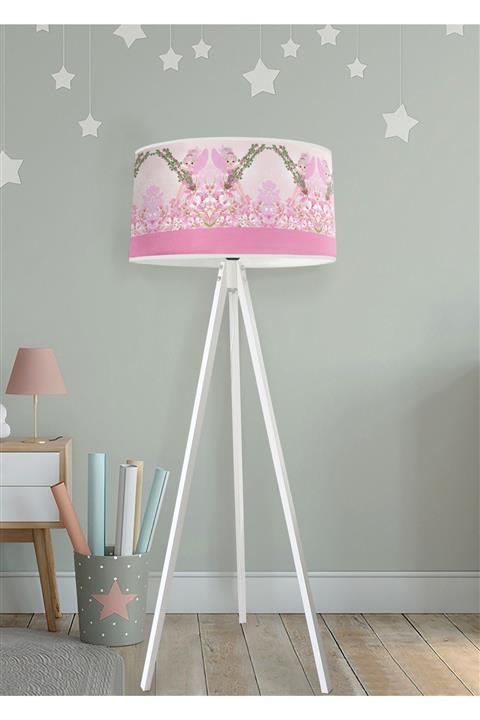 Bebişim Halı Bi163 Sevimli Kız Çocuk Odası Lambader