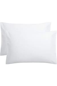 VentiSette 2 Adet Beyaz Yastık Kılıfı 50x70 Cm