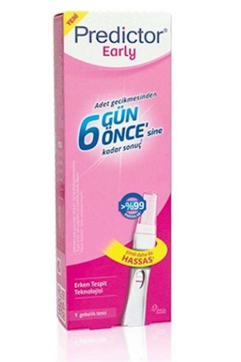 Predictor Early Gebelik Testi 6 Gün Önce