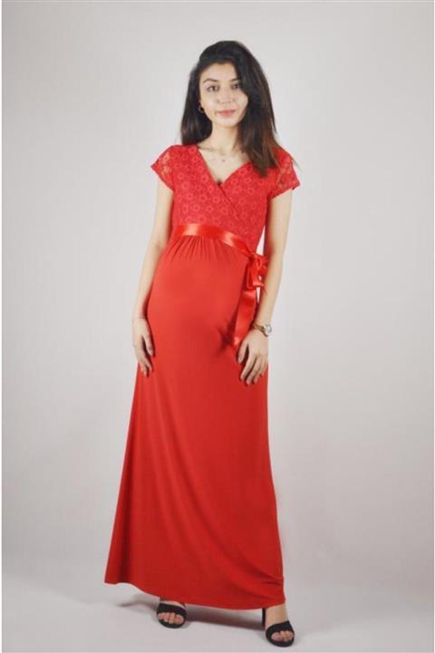 MERLİYN GİYİM Dantelli Abiye Elbise Mr-283