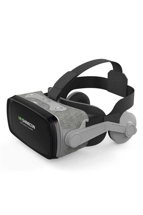kavim Reçine Lensli G07e Vr Shinecon Kulaklıklı Oyun 3d Sanal Gerçeklik Gözlüğü