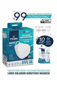 Musk Ffp2 Maske Meltblowlu Ce Ve Iso Belgeli - 30 Adet