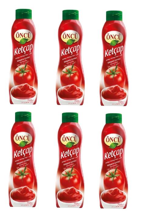 Öncü Ketçap 700 G X 6 Adet