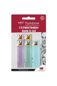 Tombow 0,5mm 2b Pastel Renkler 5'li Tüp Uç (min) Seti