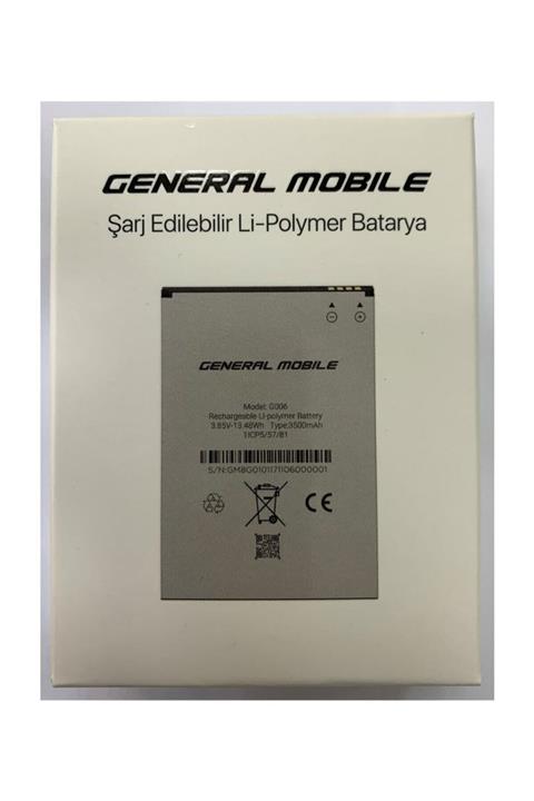 General Mobile Gm8 Go Gm9 Go Gm6 Ds Batarya Pil Orjinal Poşetli