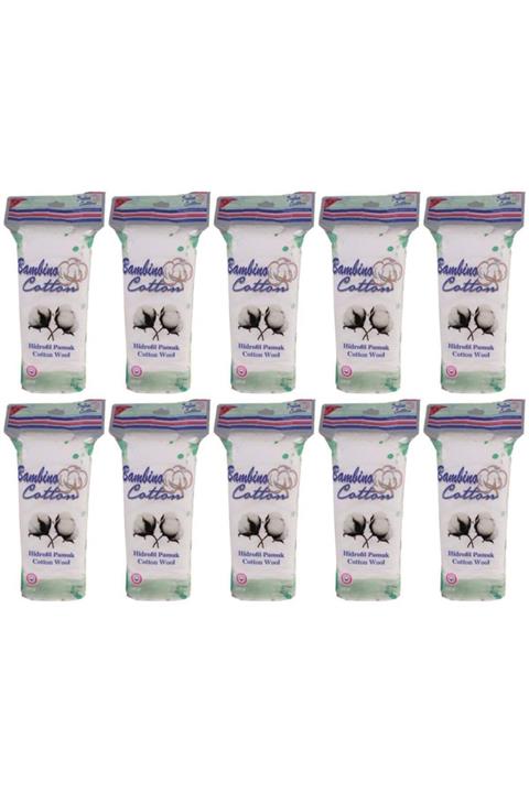 Bambino Hidrofil Pamuk 50 Gr - 10 Adet
