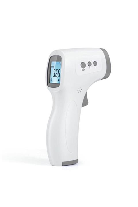 FRT Ottoman Temassız Ateş Ölçer Vücut Ve Alından Termometre 2 Adet Pil Hediye