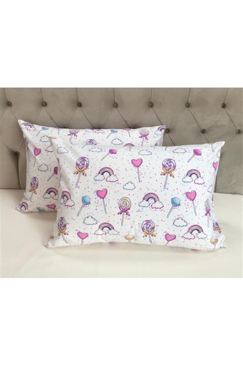Çeyiz Bahçesi Lolipop 2’li Yastık Kılıfı 50&70