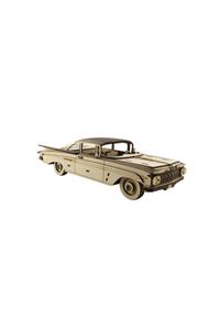 3D SERGİ 3d Ahşap C. Impala 1959 Maketi 219 Parça