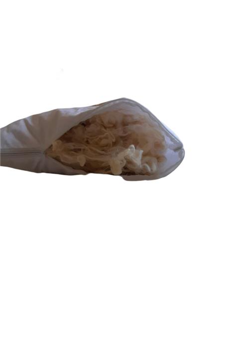 Essa Home Esaa Home Collection Tekli %100 Yün Ortopetik Uyku Problemleri Için 50x70 Yün Yastık Fermuarlı