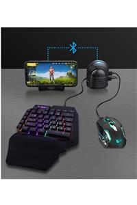 Enyatec Mıx 3 - Pubg Oyun Konsolu Klavye Mouse Bağlayıcı 3in1 - Mousepad Hediyeli