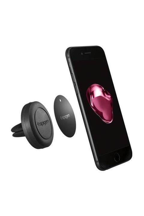 Spigen Evrensel Manyetik Araç Tutacağı Tüm Cihazlara A200 Black