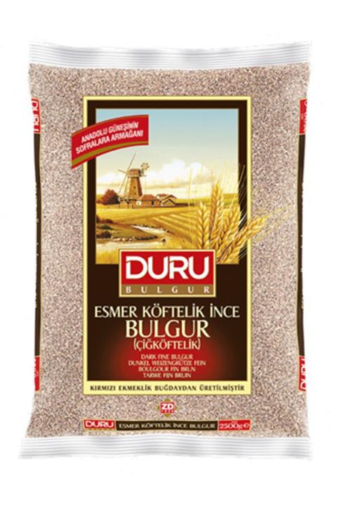Duru 1 kg Esmer Köftelik İnce Bulgur Çiğ Köftelik