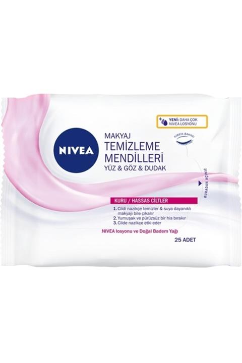 Nivea Yüz Göz Dudak Temizleme Mendili