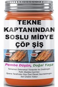 SPANA Tekne Kaptanından Soslu Midye Çöpşiş Ev Yapımı Katkısız 330 gr