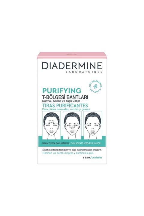 Diadermine Arındırıcı T Bölgesi Bant 6 Adet