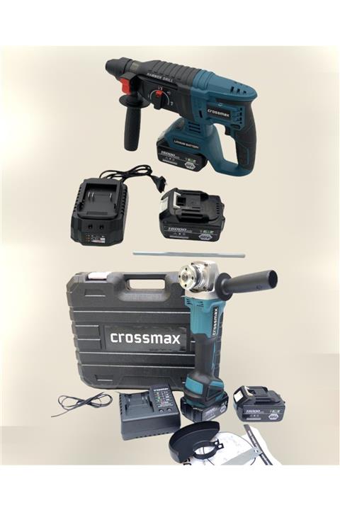 crossmax Ikili Set 4 Batarya 21 Volt