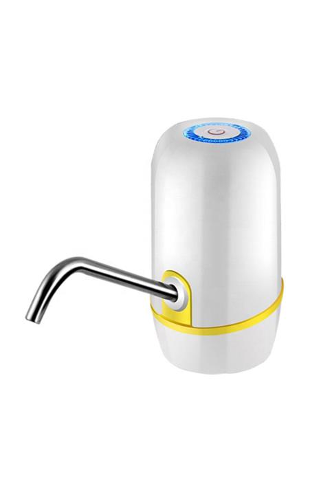 TunaShop Yeni Model Otomatik Şarjlı Damacana Su Pompası Beyaz Renk