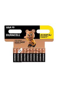 Duracell Basic Ince Kalem Pil 10'lu Aaa