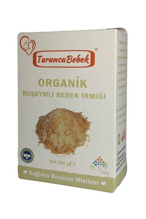 Turuncu Bebek Ruşeymli Bebek Irmiği (organik Sertifikalı) 300gr Vakumlu Paket