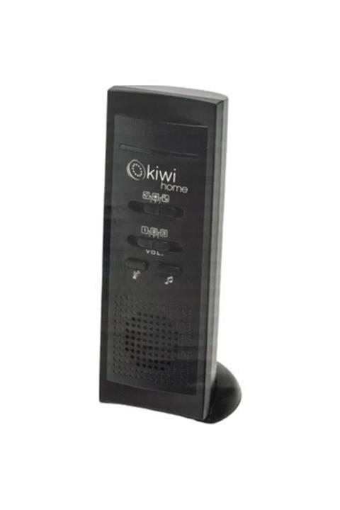 Kiwi Kdb9103 Kablosuz Portatif Kapı Zili Siyah