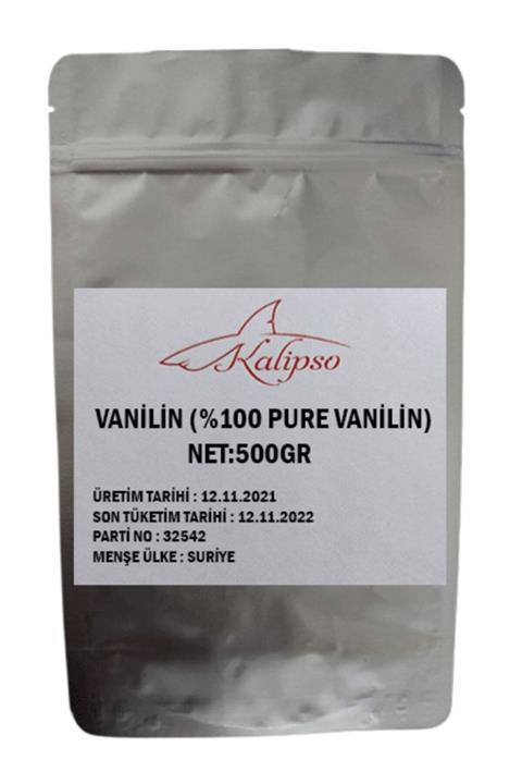 Kalipso Kimya Vanilin %100 Pure Vanilin 500 gr
