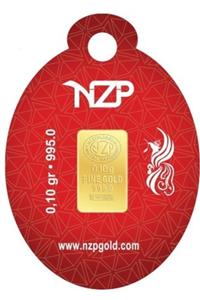 NZP Gold 24 Ayar 0,10 gr Külçe Altın