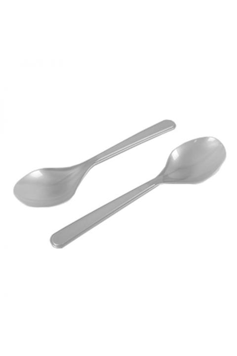 PARTİSERÜVENİ Gümüş RenkPlastik Kaşık 25li