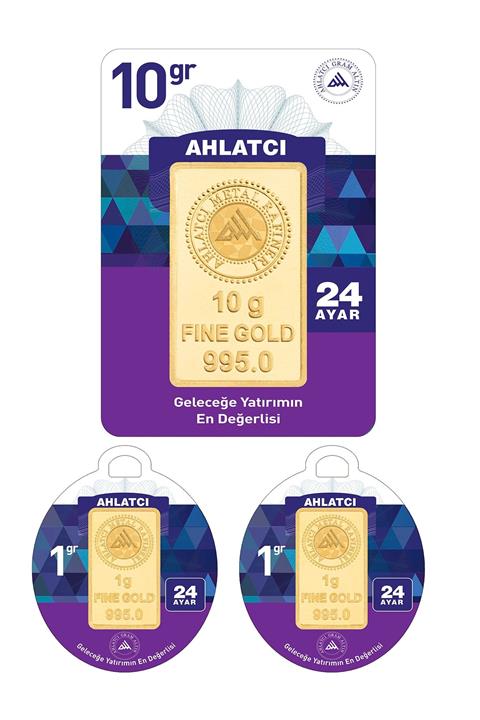 Ahlatcı 24 Ayar-12 Gram Külçe Altın