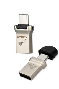 Syrox Utc 64 Gb Type-c Dual Usb Otg Flash Bellek