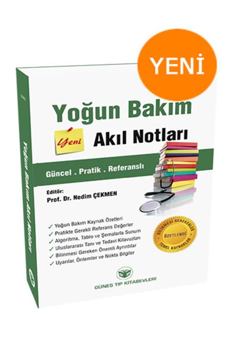 Güneş Tıp Kitabevi Yoğun Bakım Akıl Notları