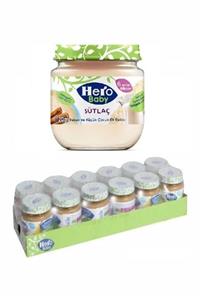 Hero Baby Sütlaç Kavanoz Maması 125 Gr 12'li Set