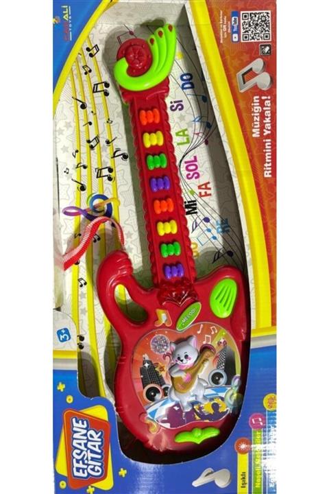 Birlik Oyuncak Prestij Oyuncak Efsane Gitar Sesli Işıklı Türkçe Şarkı Söyler Cnl-192