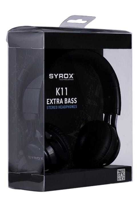 Syrox K11 Stereo Kablolu Kulaküstü Kulaklık