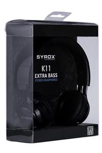 Syrox K11 Stereo Kablolu Kulaküstü Kulaklık
