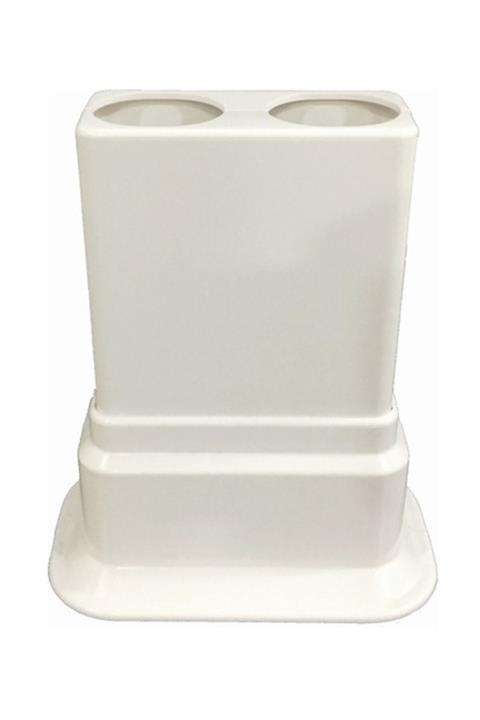 BEZE Petek-radyatör Boru Gizleme Kılıfı-çiftli-ayarlı-beyaz