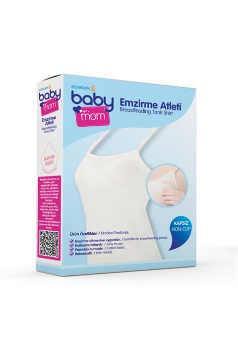 Baby&Mom Baby Mom Kapsız Emzirme Atleti