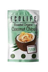 Ecolife Organik Hindistan Cevizi Cipsi Sade 20 gr