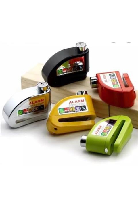 Locks Alarmlı Motosiklet Disk Kilidi