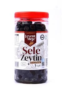 Levent Mete Gemlik Tuzsuz Doğal Sele Zeytin 1-kg ( Iri Boy )