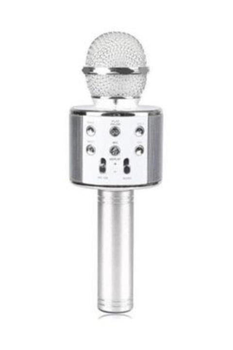 PNG Karaoke Mikrafon Gri