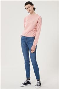 Lee Kadın Mavi Scarlett High Skinny Fit Denim Esnek Jean Kot Pantolon